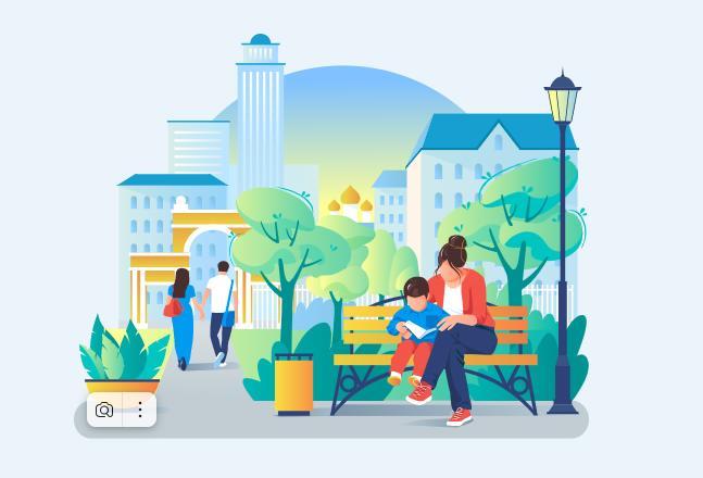 Онлайн голосование за территорию или дизайн-проект по благоустройству территорий Вязьмы