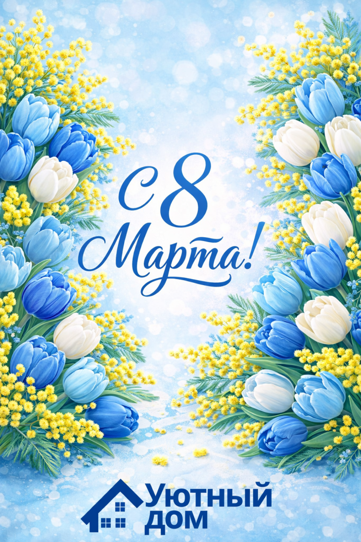 Поздравляем с 8 марта!